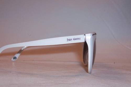 NEW JUICY COUTURE SUNGLASSES 595/S VK6-GO WHITE/SILVER MIRROR AUTHENTIC - Picture 6 of 8