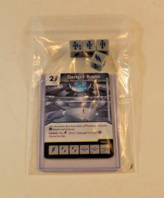 Marvel Dice Masters X-MEN First Class * DANGER ROOM RARE Uncommon Set CUR 4 dice