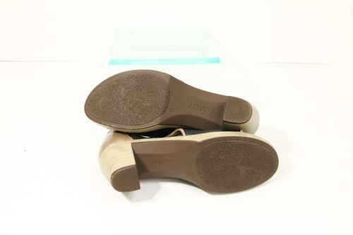 Naot Sandals New Women Comfort Shoes sz 6 Black Leather EU 37 block heel cushion - Picture 9 of 10