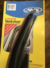 Rain Guards 4Pc Window Vent Visor Shade For Chevy Silverado 2007 NOS Black