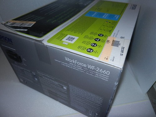 Nueva impresora de inyección de tinta a color inalámbrica Epson Workforce wf-2660 fuerza de trabajo inyección de tinta - Imagen 4 de 12
