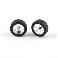 NSR Front trued rubber tyres 26 x 8mm axle  3mm 9020