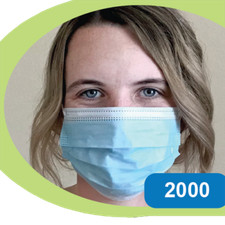 Face Mask Medical ASTM Level 3 with Testing Result - 1 Case 40 Box 2000 Masks