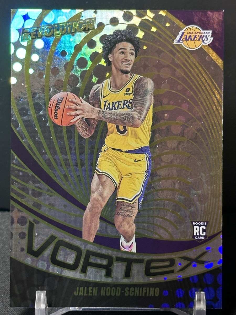 2023 Panini Revolution #12 Jalen Hood-Schifino Vortex Rookie