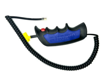 Carrera Digital 132/124 Handregler Geschwindigkeitsregler gelb Kabel 30340 NEU