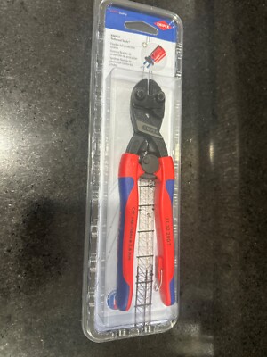KNIPEX 71 32 200 Comfort Grip High Leverage CoBolt Cutter with Notch and Spring