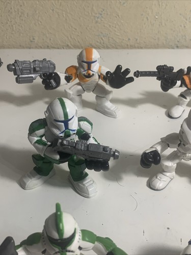 Star Wars Galactic Heroes Trooper Lot Of 14 Figures - Picture 6 of 15