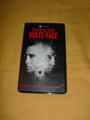 VOLTE / FACE (Face/Off) VHS John Travolta Nicolas Cage John Woo Thriller 1997