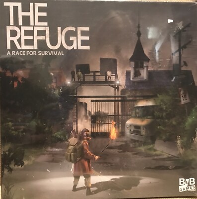 DEFECTIVE BB Games Studio The Refuge Survival Board GameG3D