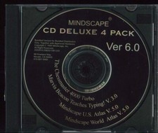 Vintage PC Game - Mindscape CD Delux 4 Pack Ver 6