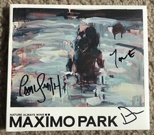 Maximo Park Nature Always Wins? CD Signed Autographed Auto