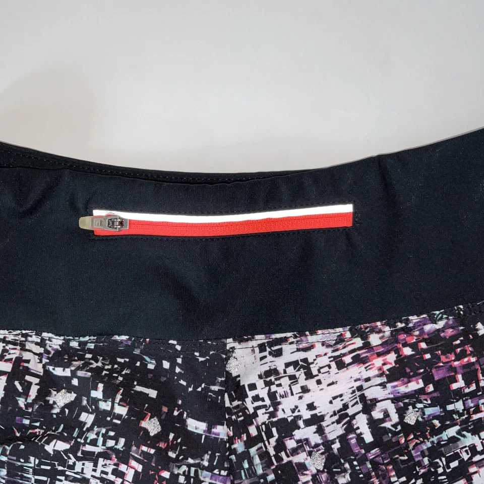 Pantalones Cortos para Correr ASICS Para Mujer XS Ejercicio Gimnasio Negros USADOS Foto 3 de 4