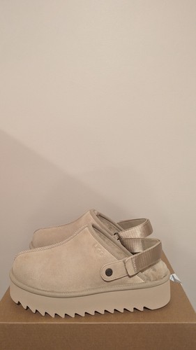 Zapatilla con plataforma zueco Lanah Ugg Australia para mujer talla 9 nueva en caja - Imagen 4 de 6