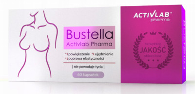 Bustella Activlab Strafft Vergrößert Die Brüste Pflanzenextrakte BRUST 60 Kaps.