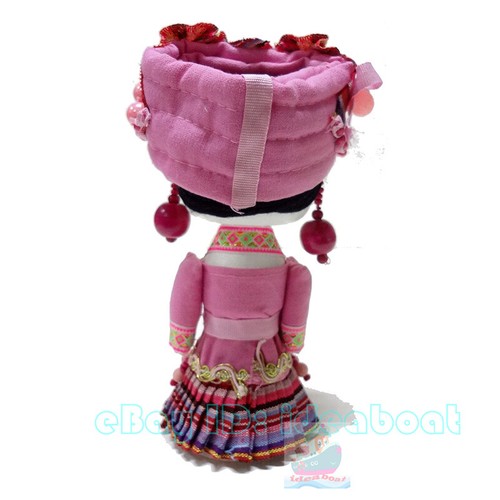 (19~21cm tall) Q-Doll Headwear Beauty Girl Figurine Doll Chinese Ethnic Minority - Picture 130 of 133