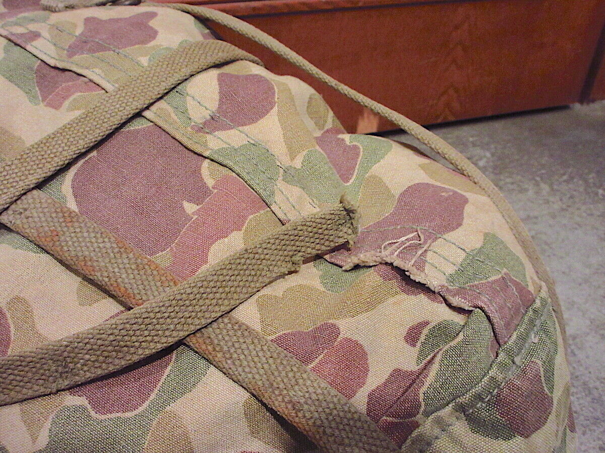Frogskin Jungle Pack M-1943 U.S.ARMY USMC WWII Vintage 40's Frogskin Jungle Pack M-1943 U.S.ARMY USMC WWII Vintage 40's