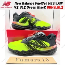 New Balance FuelCell HESI LOW v2 BL2 Green Black BBHSLBL2 Men's Size
