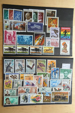 Ruanda ca 80 verschiedene Briefmarken ** postfrisch