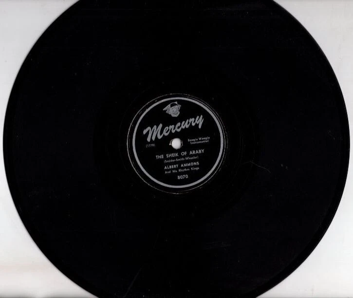 Albert Ammons & His Rhythm Kings - Sheik Of Araby / Youy Are My Sunshine 10" 78 Foto 2 de 4
