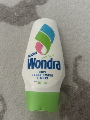 Vintage 70er Jahre Wondra Unscented Skin Conditioning Lotion. 180 Ml. MR23376