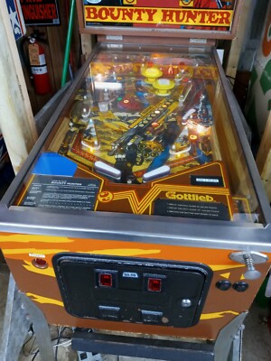 Gottlieb Bounty Hunter Pinball Machine System 80 | eBay