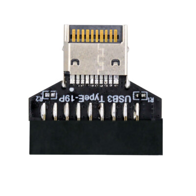CHENYANG USB 3.1 Type-E IDC Socket to USB 3.0 20Pin Extension Adapter for PC