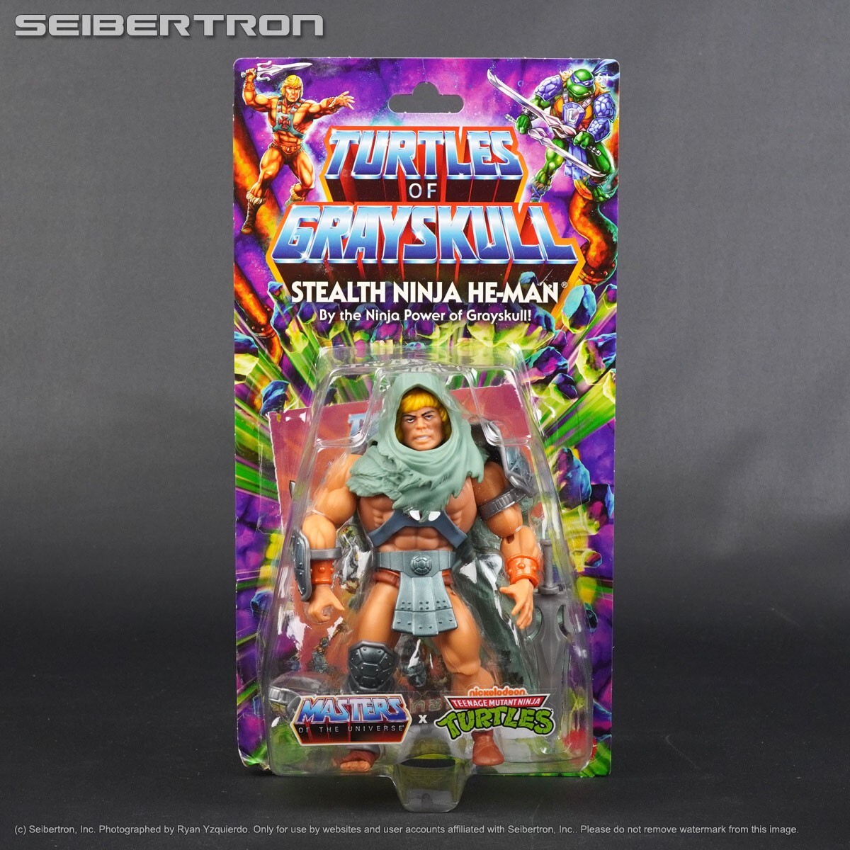 STEALTH NINJA HE-MAN Turtles of Grayskull MOTU + TMNT STEALTH NINJA HE-MAN Turtles of Grayskull MOTU + TMNT