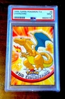 Charizard #6 ~ PSA 9 MINT ~ 1999 Topps Pokemon T.V. Animation TV ~ Low Pop 97!!