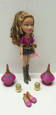 Bratz Yasmin Genie Magic Puppe Doll MGA 2001 Magische Lampe Kristallkugel