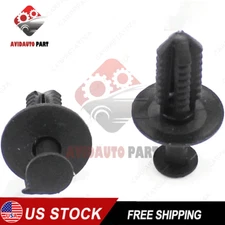 100Pcs For Mercedes Benz Fender Liner Fastener Rivet Retainer Clips 1249900492