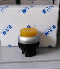 1PCS New Eaton Moeller M22-DLH-Y M22DLHY Pushbutton Switch Yellow  Brand