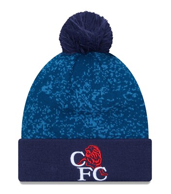 Chelsea F.C. Strickmütze Royal - Offizielle Fanmütze In Bronze