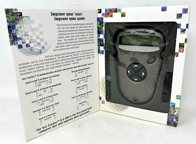 NEW Grey Golf Stat Tracker II G-100 Hand Held Computer 2 Portable