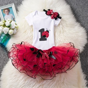 ladybug 1st birthday outfit