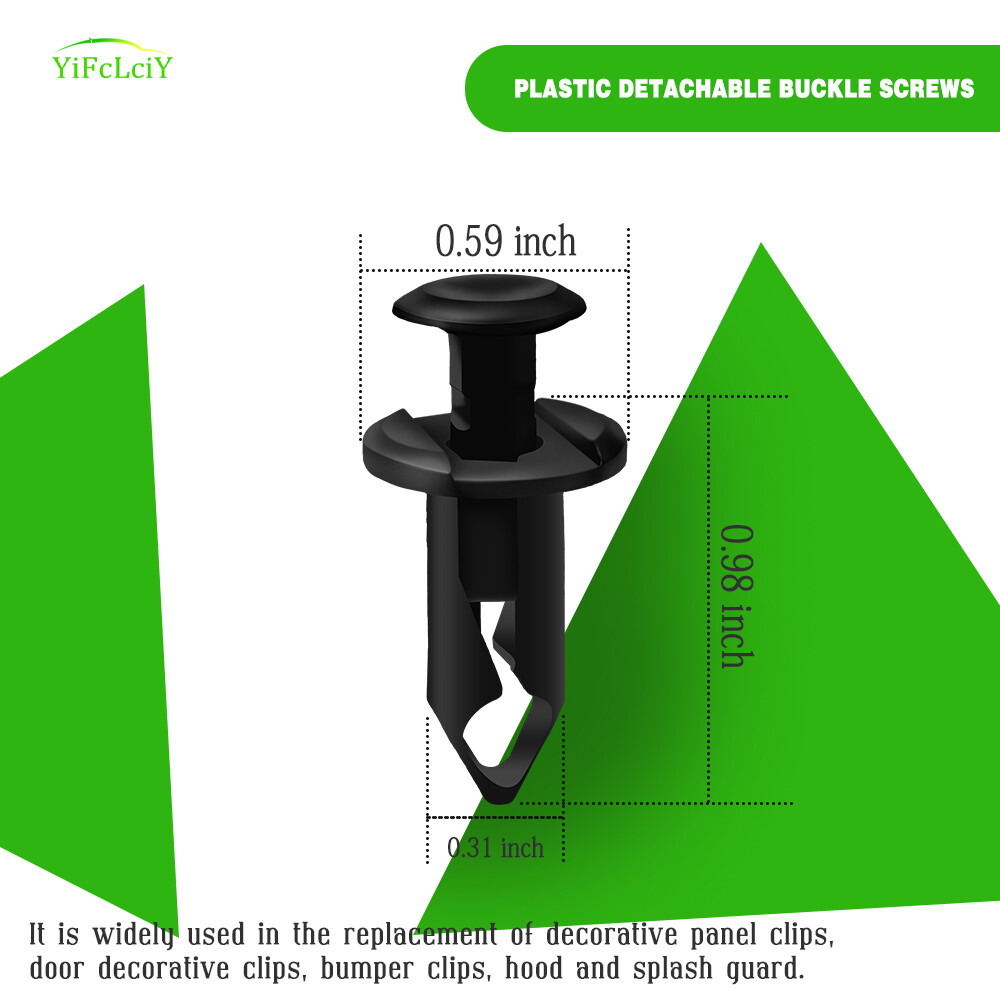 40pcs For Ford Body Bolts U-nut Clips Engine Under Cover Splash Shield Guard