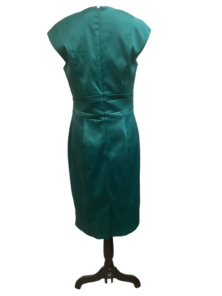Sangria изумруд зеленый крышка рукав милый шеи с подкладкой платье - размер 10 - Изображение 3 из 4