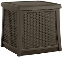 Outdoor Table Storage Chest Decorative Deck Box Yard Patio Trunk Extra End Table on sale Outdoor Table Storage Chest Decorative Deck Box Yard Patio Trunk Extra End Table on sale