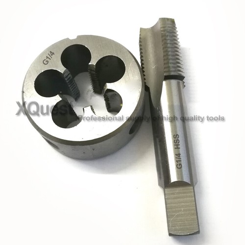 ISO PIPE thread tap and die set thread taps round dies G1/8 G1/4 G3/8