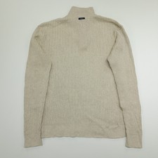 XL Notica Lived Half-Button Long Sleeve Knit Sweater, Unisex