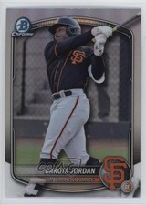 2025 Bowman Draft Chrome Refractor Dakota Jordan #BDC-139 tw0