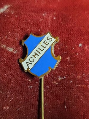 Alte Anstecknadel Fußball Hakennadel Vorkrieg GC Achilles 1920 [312]