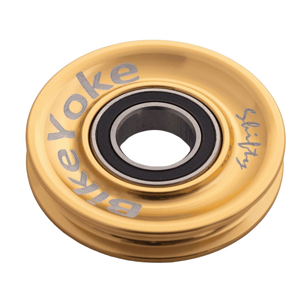Bike Yoke Shifty V2 Polished Gold Aluminum Cable Pulley for 1x1211 Derailleurs 7890₽