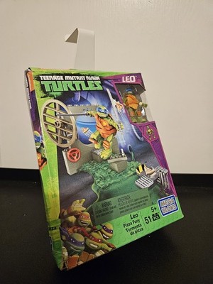 2016 - TEENAGE MUTANT NINJA TURTLES - MEGA BLOCKS - LEO PIZZA FURY - 51 PC