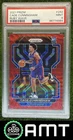 Cade Cunningham PSA 9 2021-22 Panini Prizm Ruby Wave Pistons RC 4984