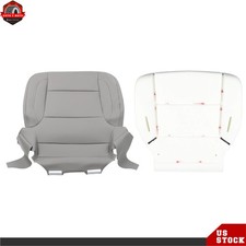 For Chevy Gmc 2014-2019 Driver Or Passenger Bottom Leather Seat Cover Foam