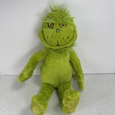 Aurora Grinch Plush Dr. Seuss How The Grinch Stole Christmas Stuffed 16  
