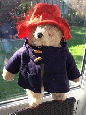 Vintage 70er Jahre Paddington Bär Gabrielle Handarbeit Design