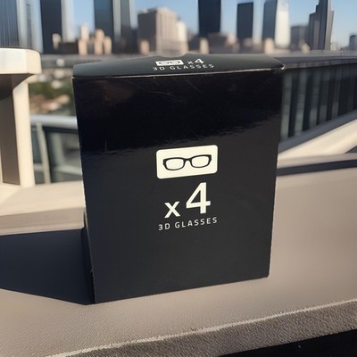 4x NEW OEM Samsung 4K HD UHD SUHD 3D Active TV Glasses SSG-5100GB -Open Box
