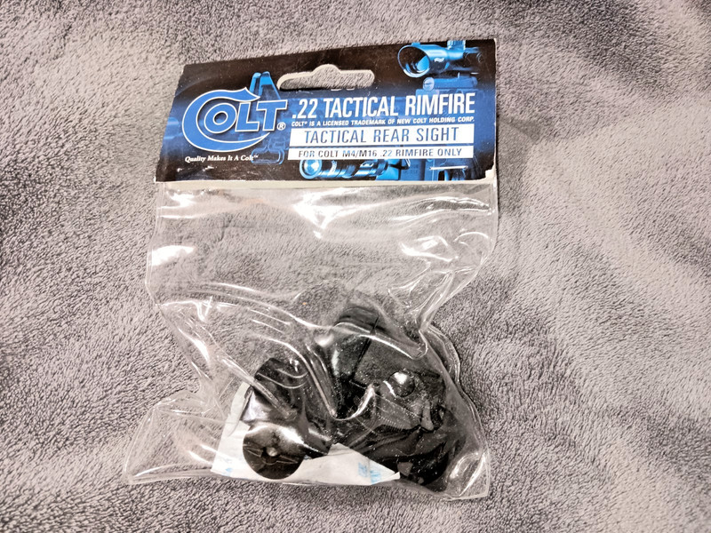 COLT Tactical Rear Sight 22 Rimfire