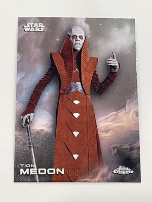 2025 Topps Chrome Star Wars #183 - Tion Medon